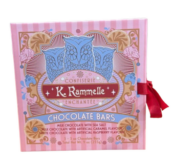 Universal Studios Harry Potter K. Rammelle Chocolate Bars Assortment Box New