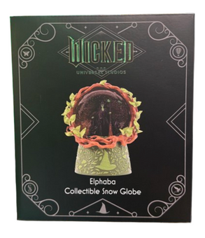 Universal Studios Musical ‘Wicked’ Snow Globe Elphaba Collectible New With Tag