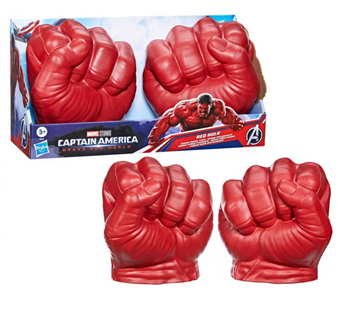 Captain America: Brave New World Red Hulk Gamma Smash Fists Toy New With Tag