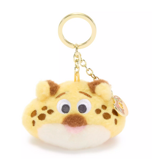 Disney Store Zootopia Clawhauser Face Plush Keychain New with Tag