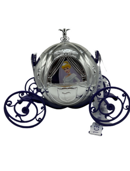 Disney 100 Years of Wonder Cinderella Carriage Popcorn Bucket with Lanyard New