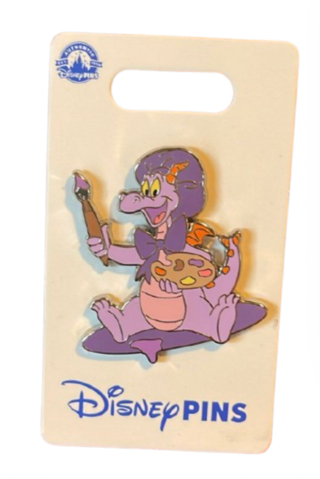 Disney Parks Figment Painter Art Pin New With Card