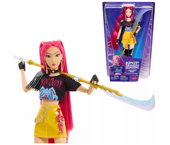 KPop Demon Hunters HUNTR/X Mira Fashion Doll in Removable Look New w Box