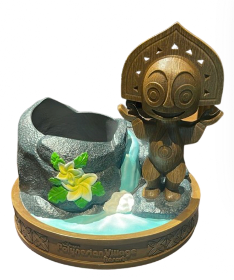 Disney Parks Polynesian Resort Large Maui Tiki Man Planter Statue Figure New