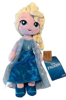 Disney Parks Frozen Elsa Plush Doll Toy New with Tag
