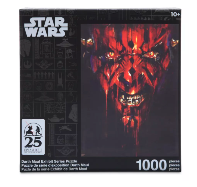 Disney Parks Darth Maul Exhibit Series Puzzle Star Wars Episode 1 Phantom Menace