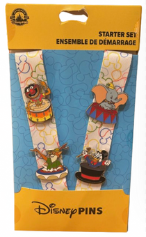Disney Parks Animal Robin Hood Dumbo Scrooge McDuck Pin Trading Starter Set New