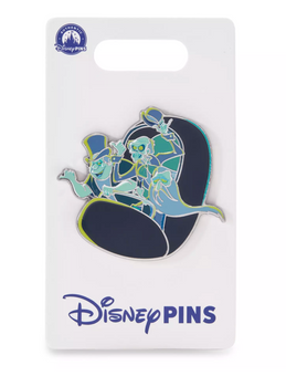 Disney The Haunted Mansion Hitchhiking Ghosts Doom Buggy Glow in the Dark Pin