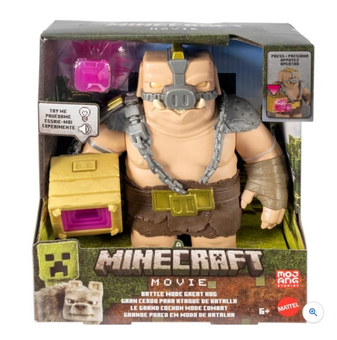 Minecraft Battle Mode Great Hog Large Action Figure Toy New With Tag