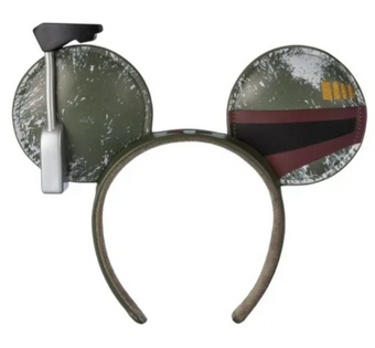 Disney Parks Mandalorian Boba Fett Headband Ear New with Tag