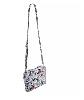 Disney Mickey and Friends Piccadilly Paisley Crossbody Bag by Vera Bradley New