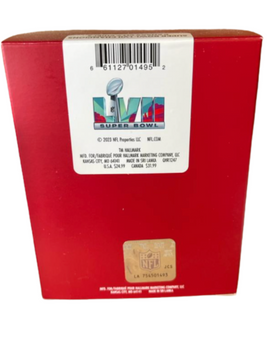 Hallmark NFL Kansas City Chiefs Super Bowl LVII Commemorative Ornament New Box