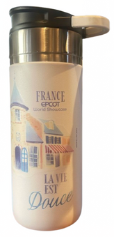 Disney Parks Epcot France Pavilion Mademoiselle Minnie Mouse Water Bottle New