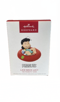 Hallmark 2024 Keepsake The Peanuts Laid-Back Lucy Limited Ornament New with Box