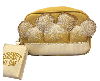 Disney Parks Loungefly Mickey Mouse Beignet All Day Crossbody Bag New With Tag