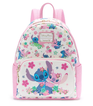 Disney Parks Lilo & Stitch Loungefly Mini Backpack New With Tag