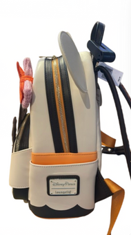 Disney Parks Halloween Minnie Ghost with Black Cat Glow in the Dark Backpack New