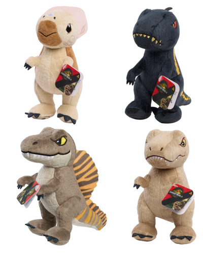 Jurassic World Rebirth Spinosaurus Aquilops Indoraptor T. Rex Plush New With Tag