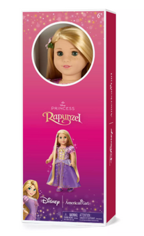 American Girl Disney Princess Rapunzel Doll – Tangled – 18'' Toy New With Tag