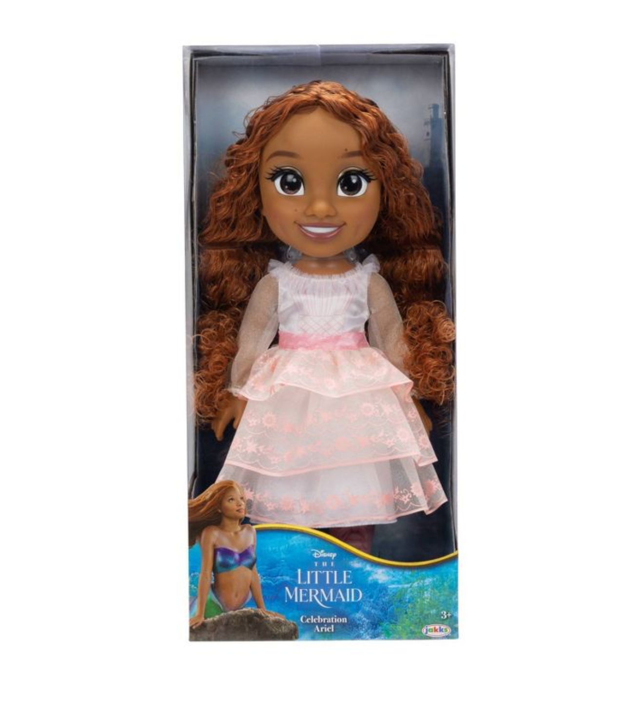 Disney The Little Mermaid Live Action Celebration Ariel Large Doll New with Box
