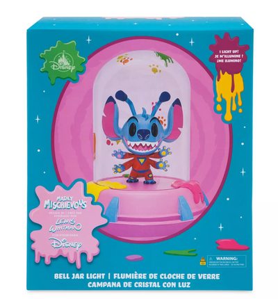 Disney Parks Stitch Madly Mischievous Light-Up Figure by Lewis Whitman New with Box