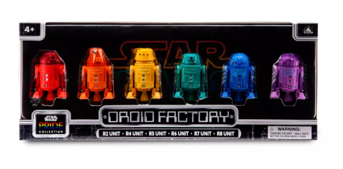 Disney Parks Droid Factory Figure Set Star Wars Pride Collection New With Box