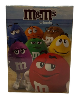 M&M's World Characters Selfie Orlando Playing Cards Game New with Tag