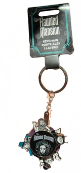 Disney Parks Haunted Mansion Madame Leota And Ghosts Spinner Keychain New w Tag