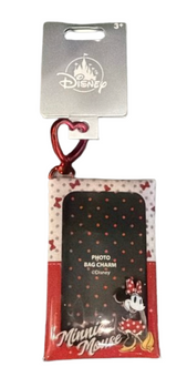 Disney Parks Minnie Mouse Photo Bag Charm New With Tag