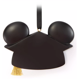 Disney Parks Mickey Mouse Ear Hat Graduation Cap Ornament New with Tag