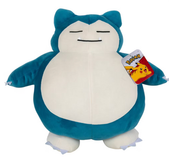 Pokemon Snorlax Sleeping Kids' Plush Buddy Toy New with Tag