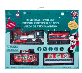 Disney Parks Mickey Mouse Friends 2026 Christmas Train Set Lionel New With Tag