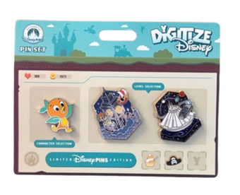 Disney Parks Digitize Disney Orange Bird 3 Pin Set Limited New With Card