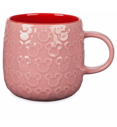 Disney Parks Mickey Icon Gloss Glaze Coffee Mug Green New