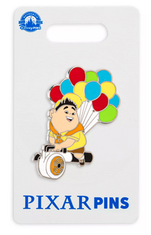 Disney Parks Russell Balloons Up Pin New With Card