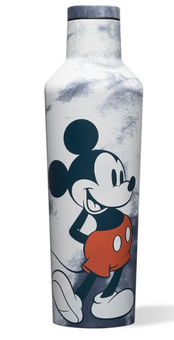 Disney Parks Corkcicle Mickey Mouse Insulated Travel Water Bottle New With Tag