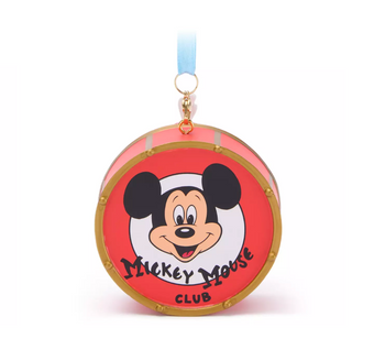 Disney The Mickey Mouse Club 70th Drum Sketchbook Christmas Ornament New w Tag