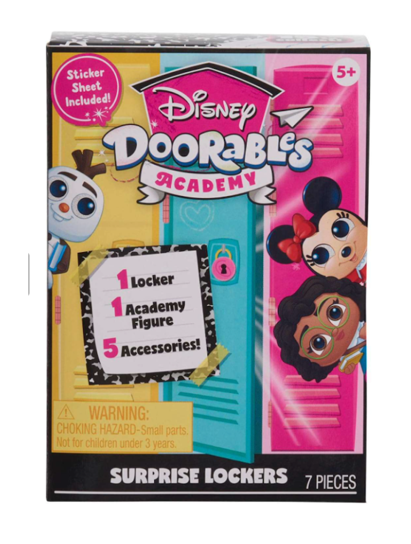 Disney Doorables Academy Surprise Locker Mystery Pack 1 RANDOM New With Box