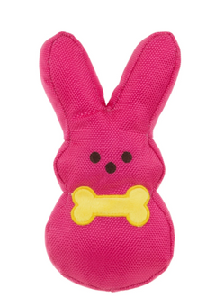 PEEPS 7 inch Pink Bunny Plush Dog Toy Easter New with Tag