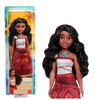 Disney Moana 2 Moana 10" Doll with Accessories Removable Outfit Toy New With Box