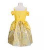 Disney Princess Belle Satin Core Dress with Cameo Size 4-6x New with Tag