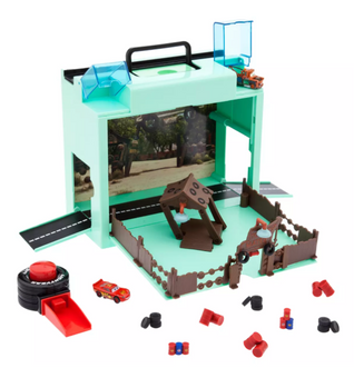 Disney Parks Mater's Junkyard On-the-Go Play Set Cars Toy New With Tag