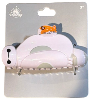 Disney Parks Hair Accessory Claw Clip Baymax and Mochi Big Hero 6 New with Tag