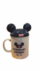 Disney Parks 70th Honorary Member Mickey Club Ceramic Coffee Mug with Lid New