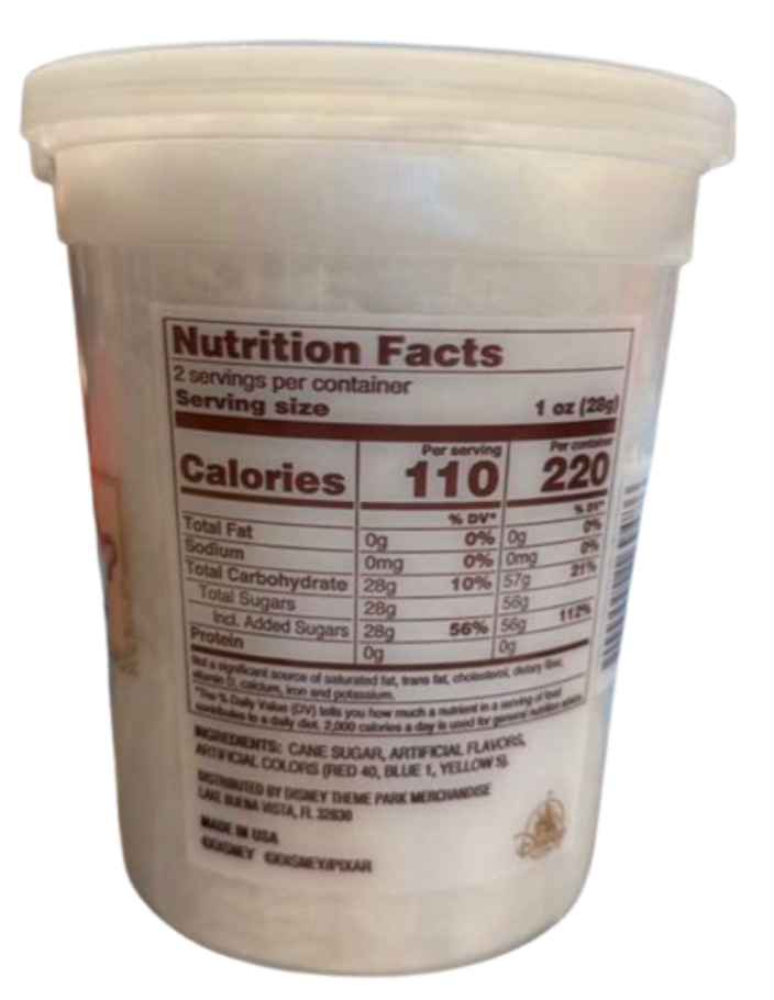 Disney Parks Gray Stuff Cookies & Cream Cotton Candy New Sealed