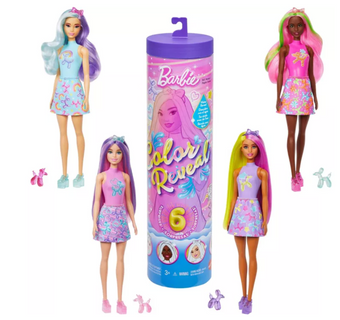 Barbie Color Reveal Balloon Animals Series Doll Toy New With Tag