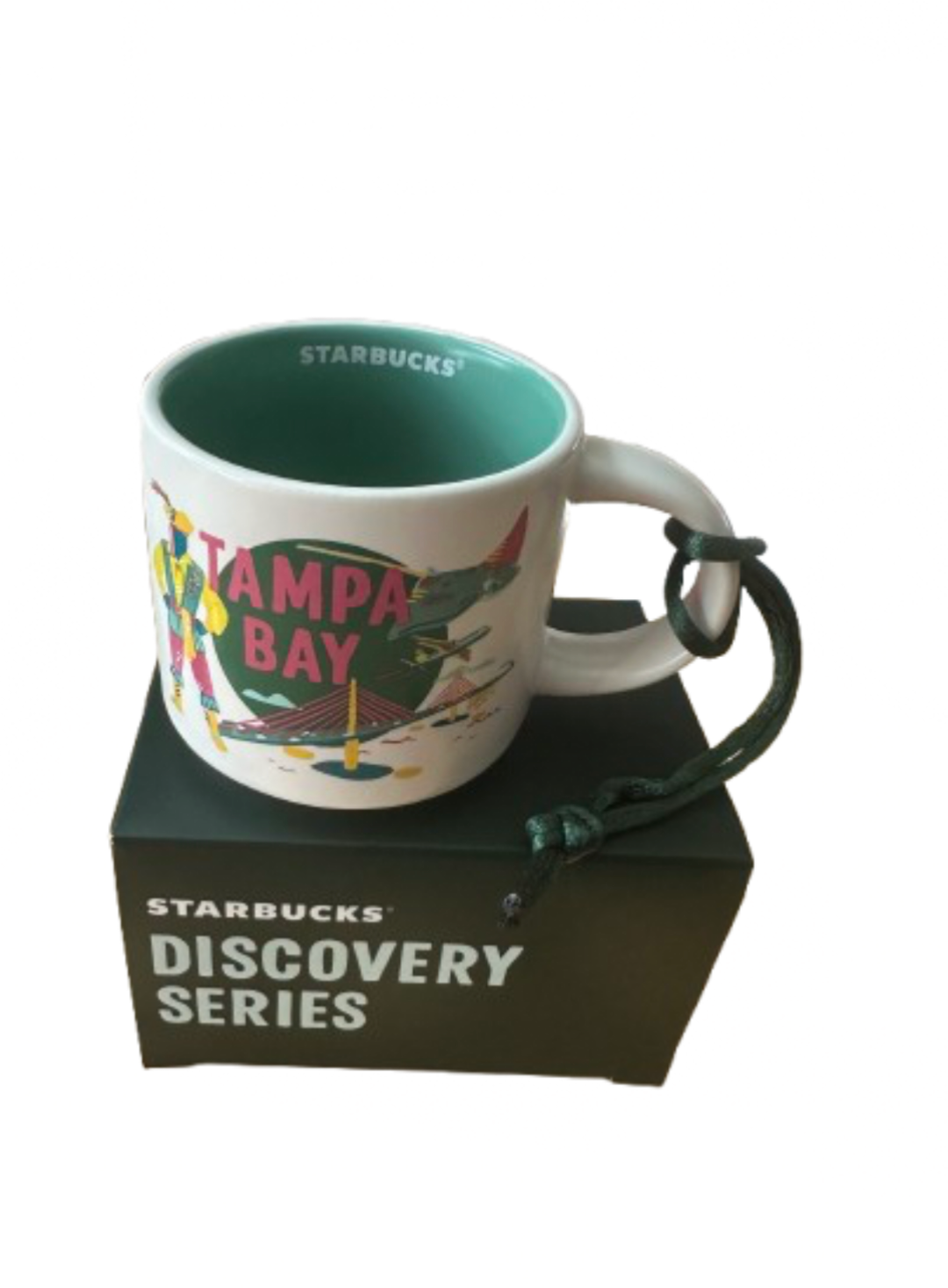 Starbucks Discovery Series Tampa Bay 2oz Espresso Cup Ornament New with Box
