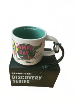 Starbucks Discovery Series Tampa Bay 2oz Espresso Cup Ornament New with Box
