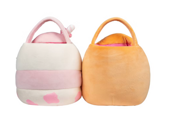 Squishmallows Buddy Buckets Amelie Deja Valentine's Day Treat Pail Plush New Tag