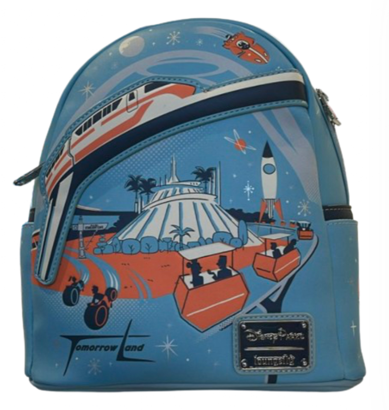 Disney Parks Tomorrowland Loungefly Mini Backpack New with Tags